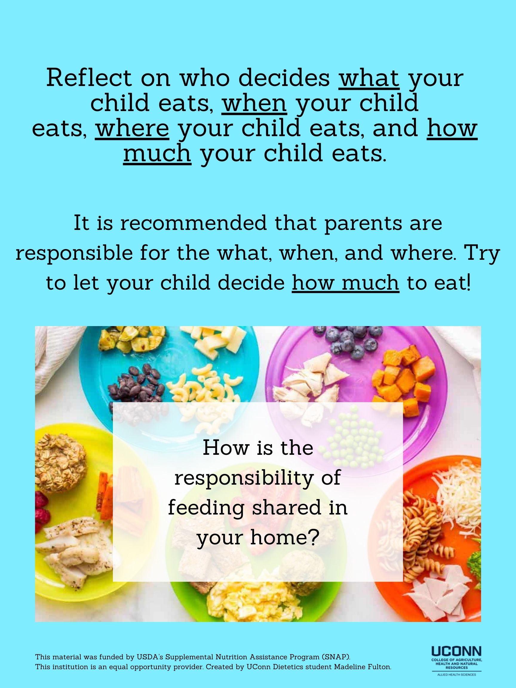 responsibility poster for kids