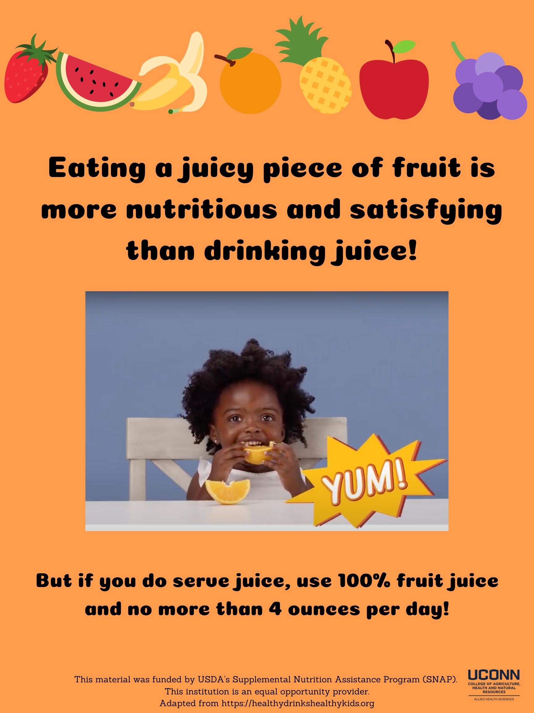 Eat Fruit! Poster